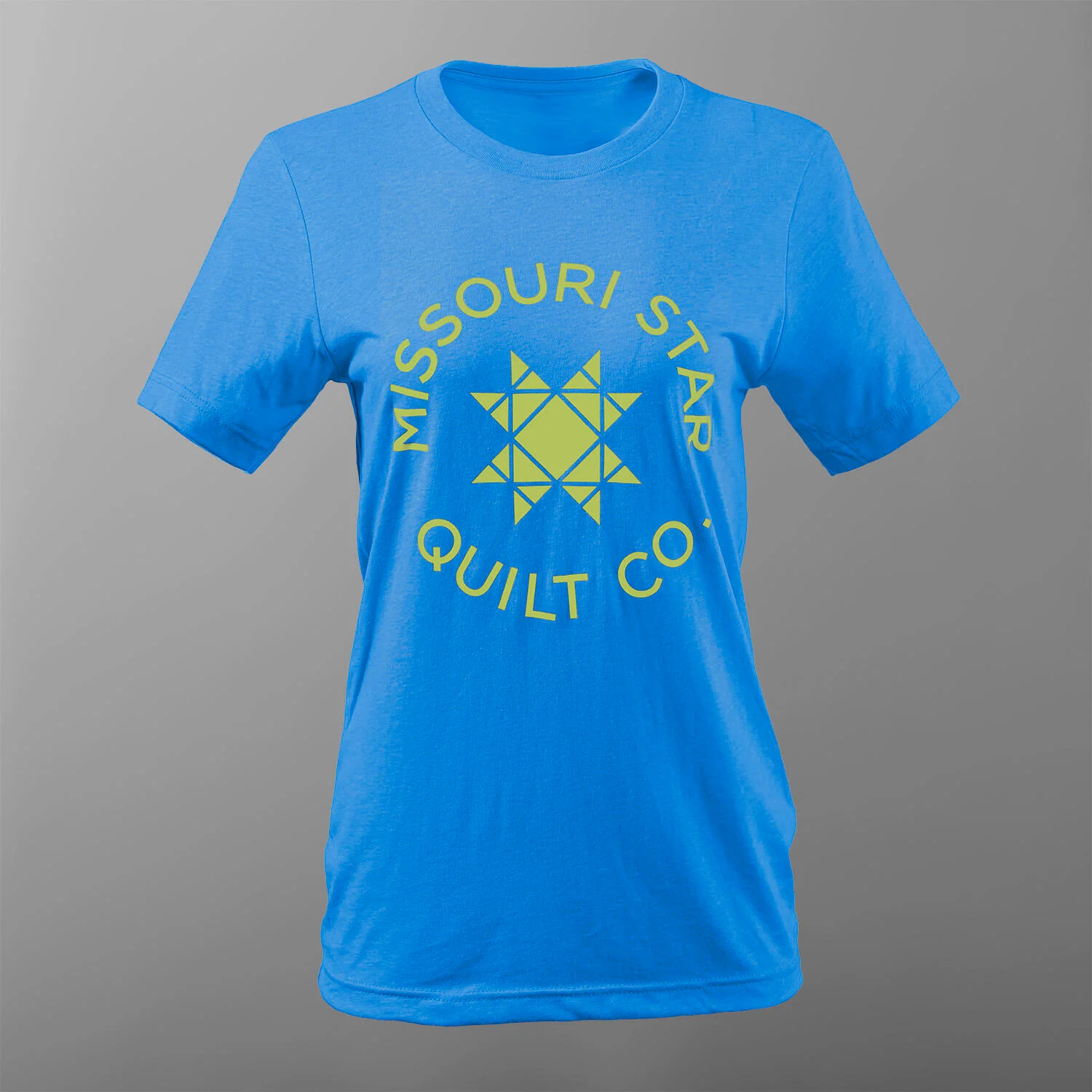 Missouri Star Logo T-shirt - Neon Blue - 4XL - Image 11