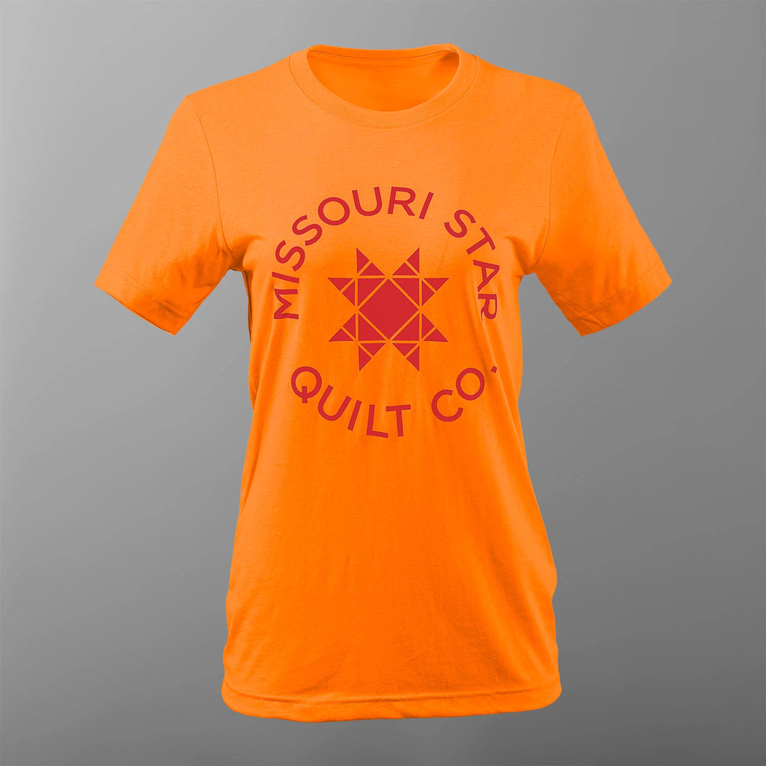 Missouri Star Logo T-shirt - Neon Orange - Image 11