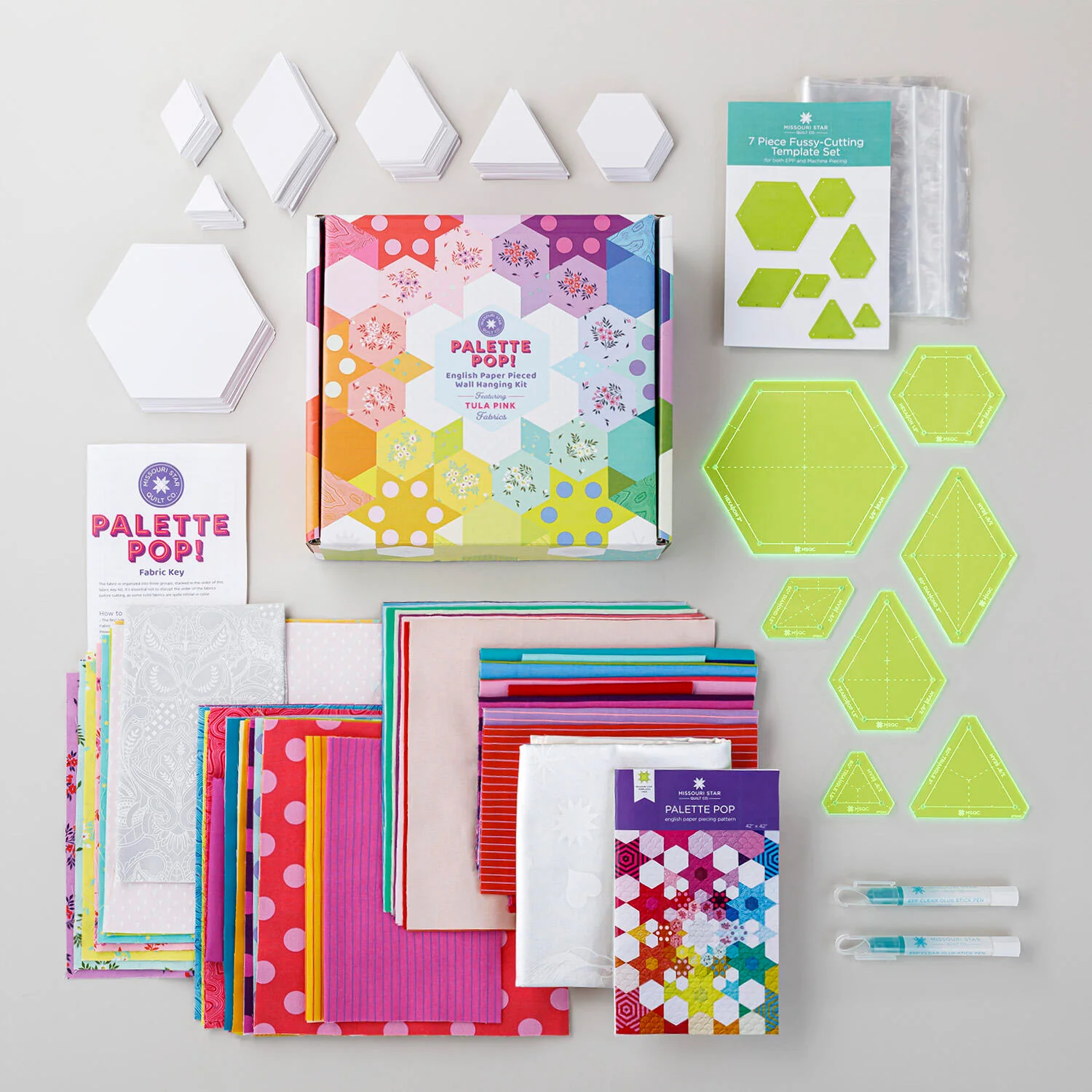 Missouri Star Palette Pop - English Paper Piecing Kit - Image 4