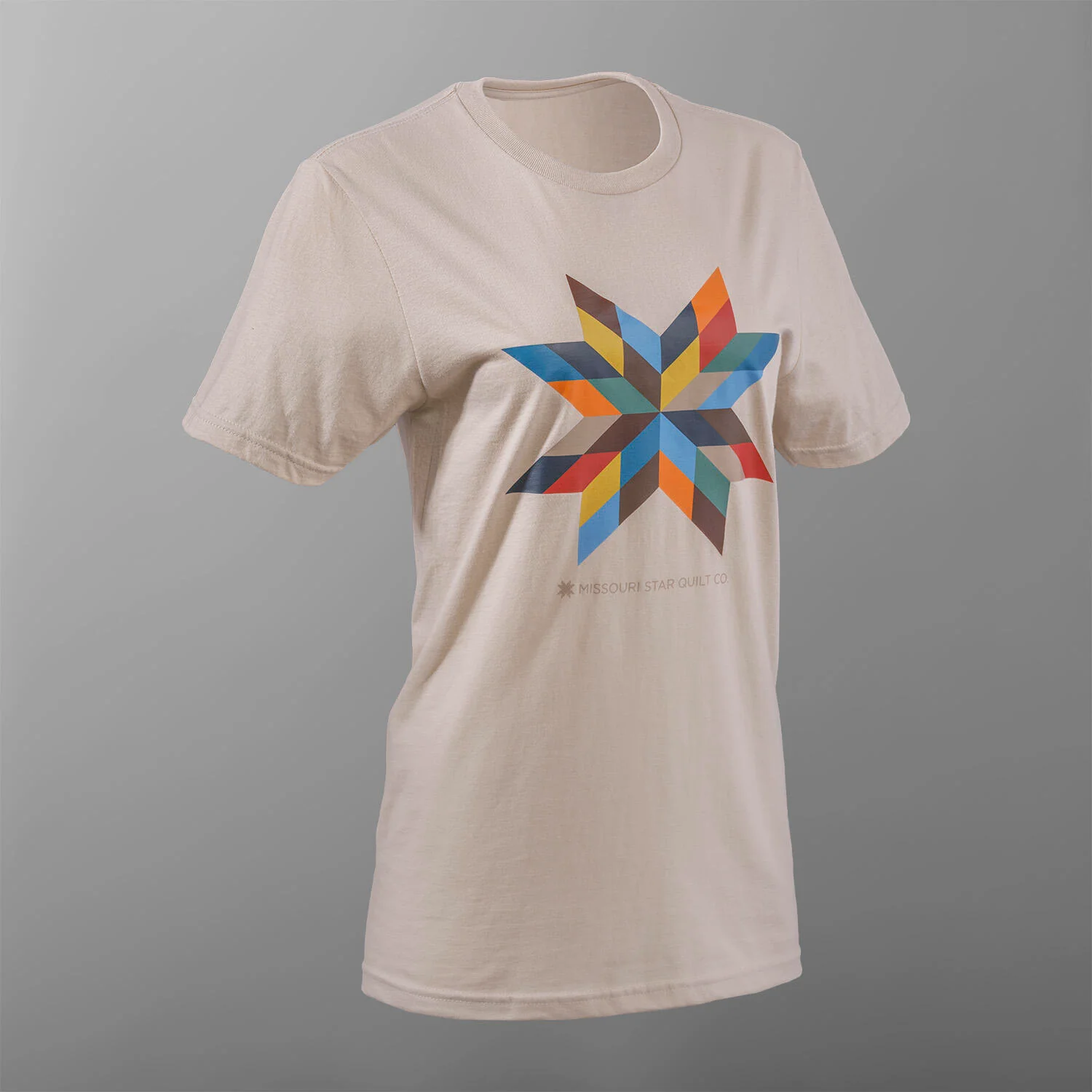 Missouri Star Prairie Star T-shirt - Medium Weight Sand - L - Image 5