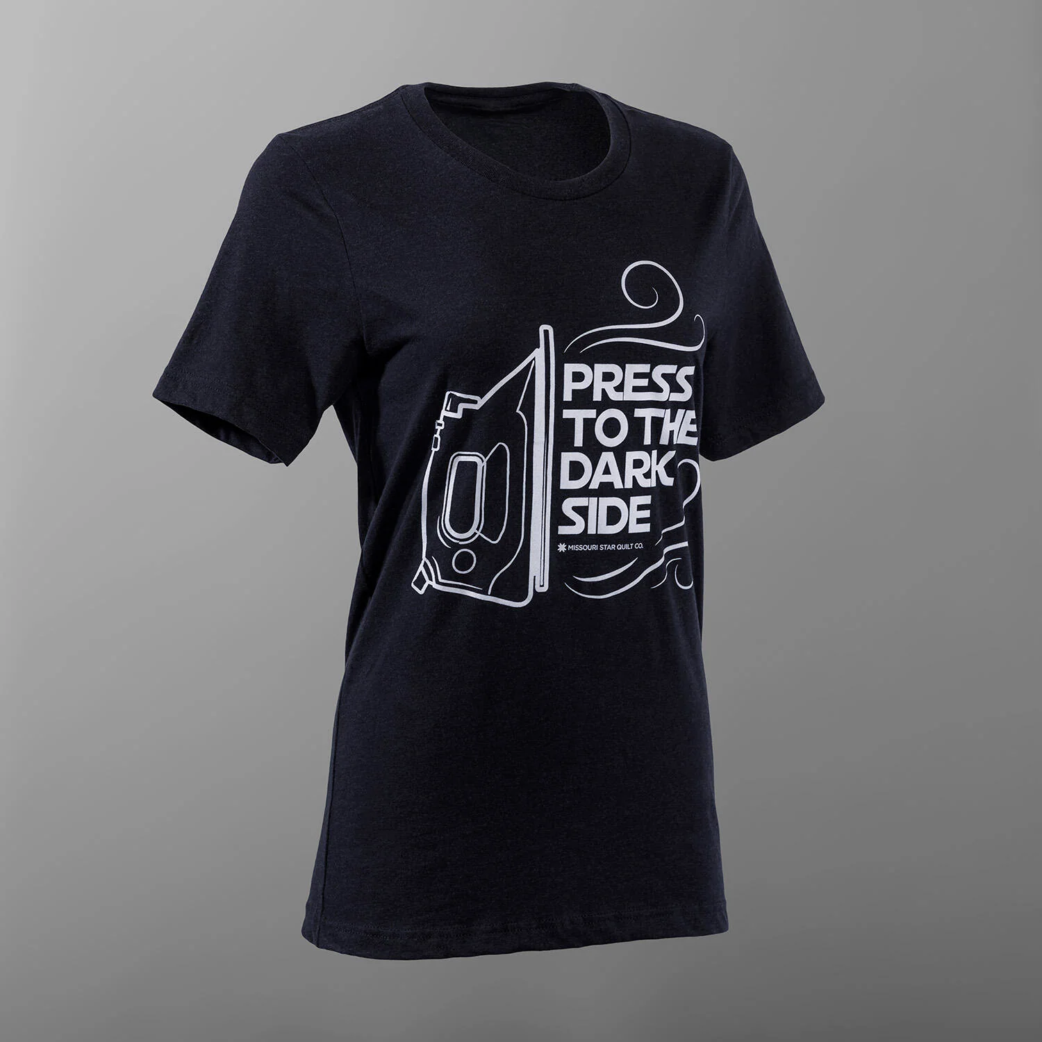 Missouri Star Press to the Dark Side T-shirt - Heather Black XL - Image 5