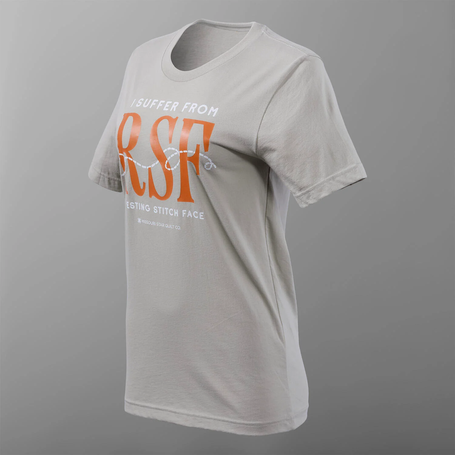 Missouri Star Resting Stitch Face T-shirt - Thyme - 4XL - Image 3
