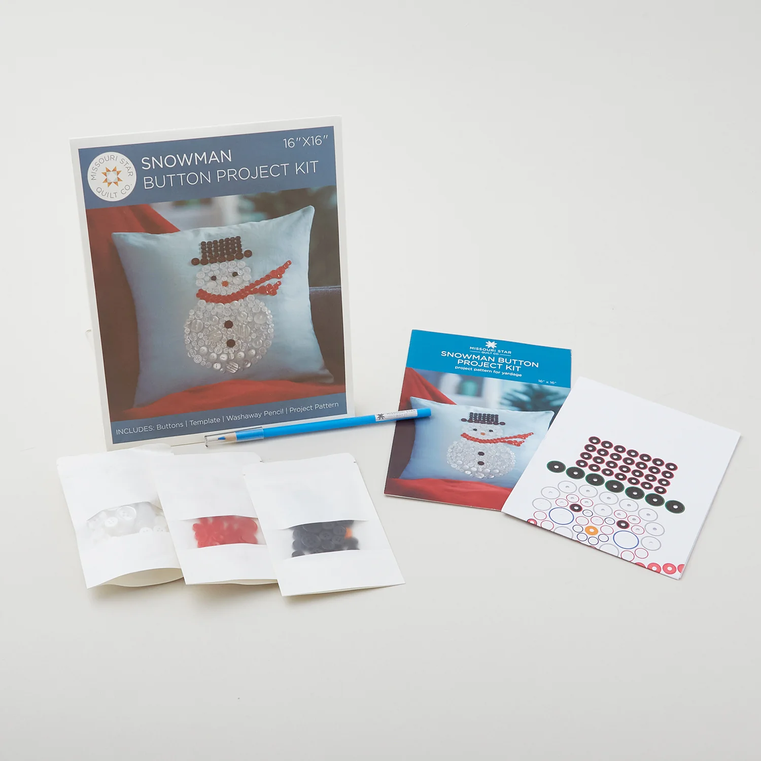 Missouri Star Snowman Button Design Pack - Image 3