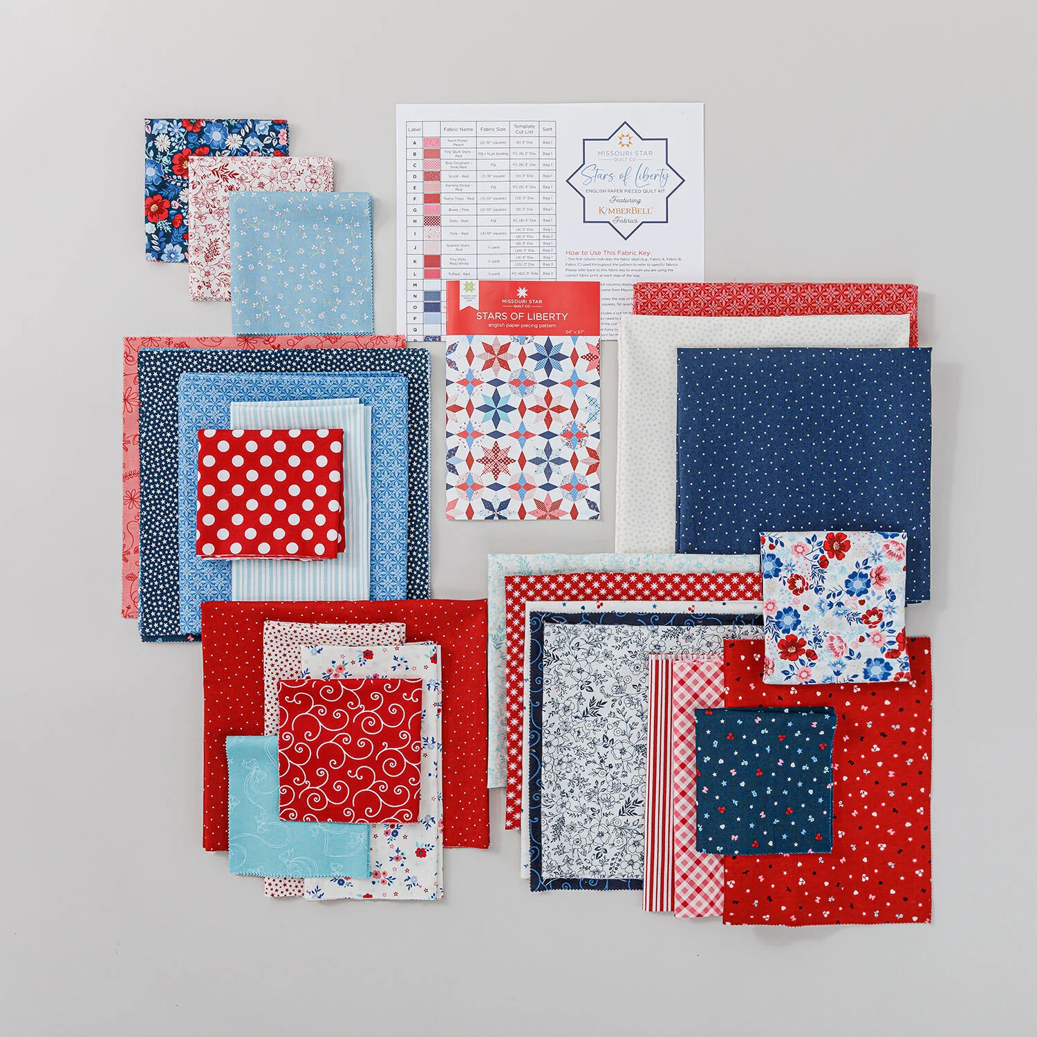 Missouri Star - Stars of Liberty EPP Kit - Image 3