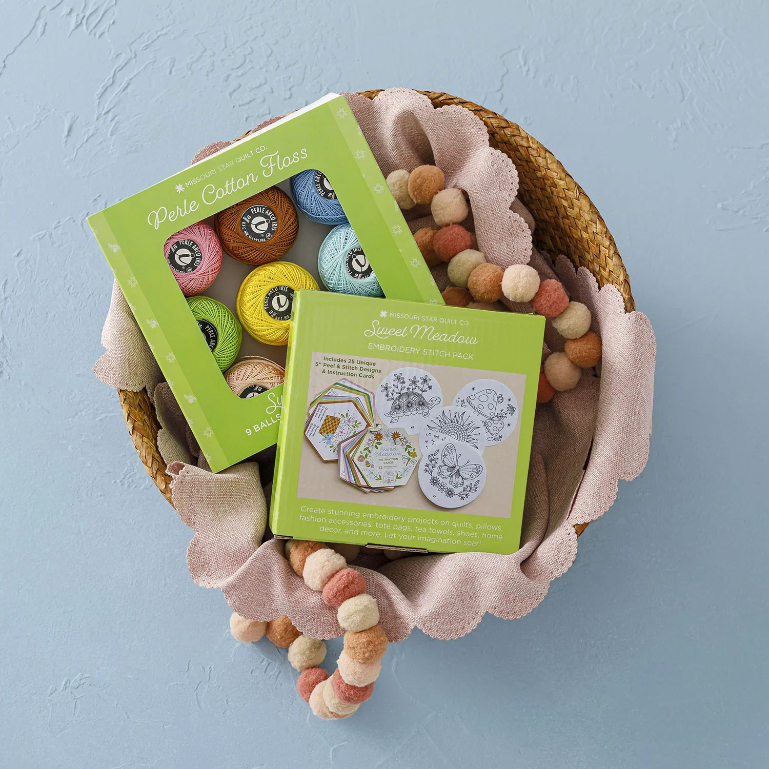 Missouri Star Sweet Meadow Peel & Stitch Design Pack - Image 4