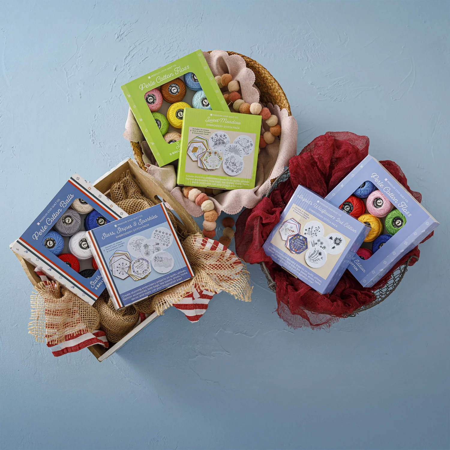 Missouri Star Sweet Meadow Peel & Stitch Design Pack - Image 5