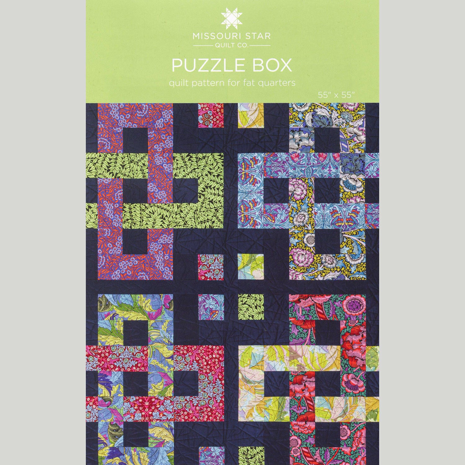 Missouri Star Ubushobozi Puzzle Box Quilt Kit - Image 3