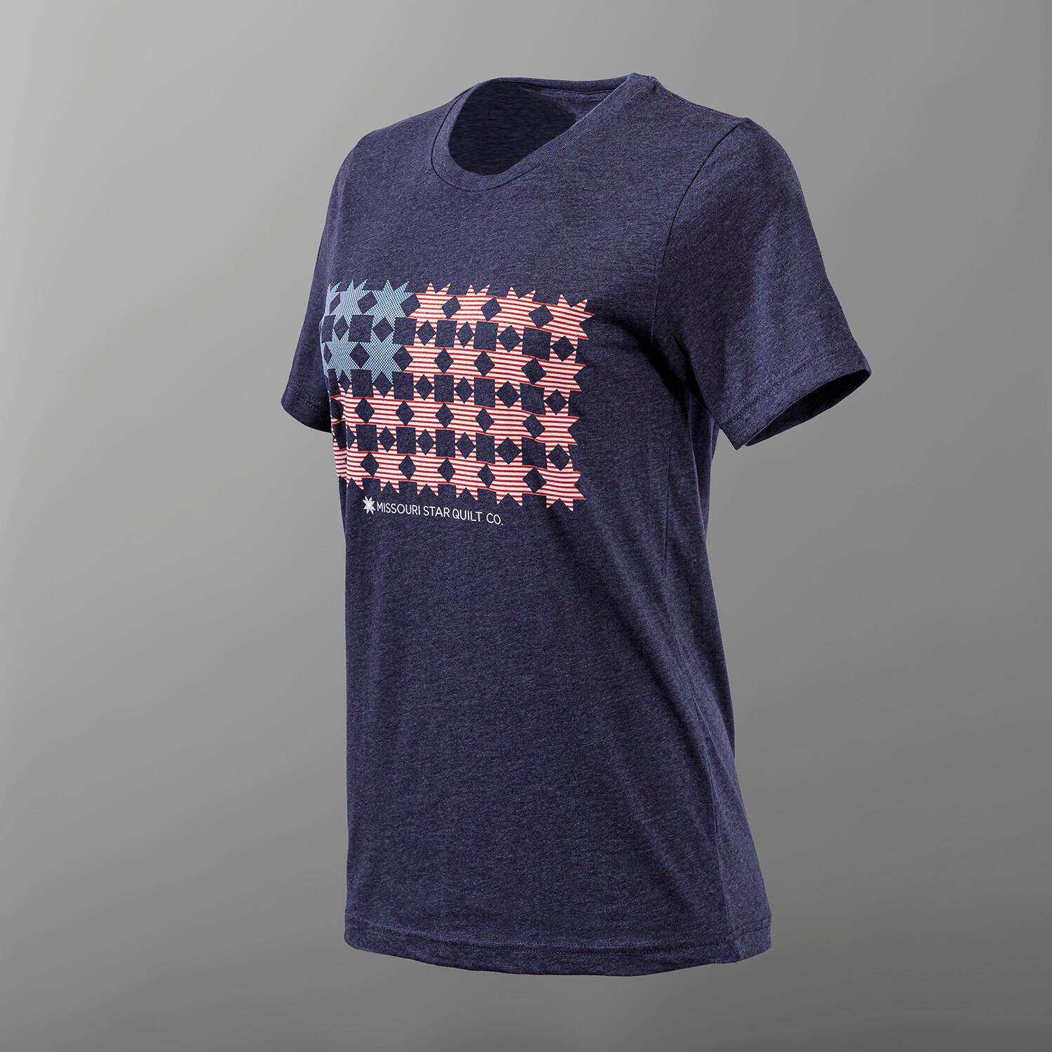 Missouri Stars & Stripes T-shirt - Heather Midnight Navy - 3XL - Image 3