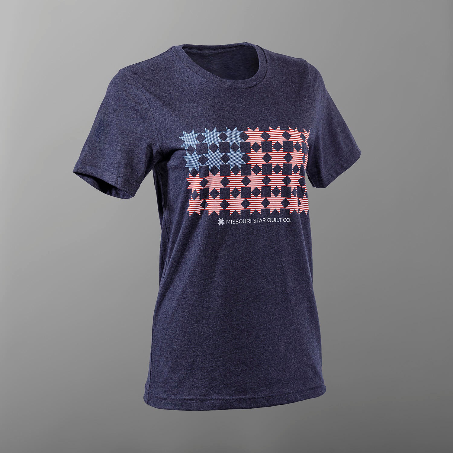 Missouri Stars & Stripes T-shirt - Heather Midnight Navy - L - Image 5