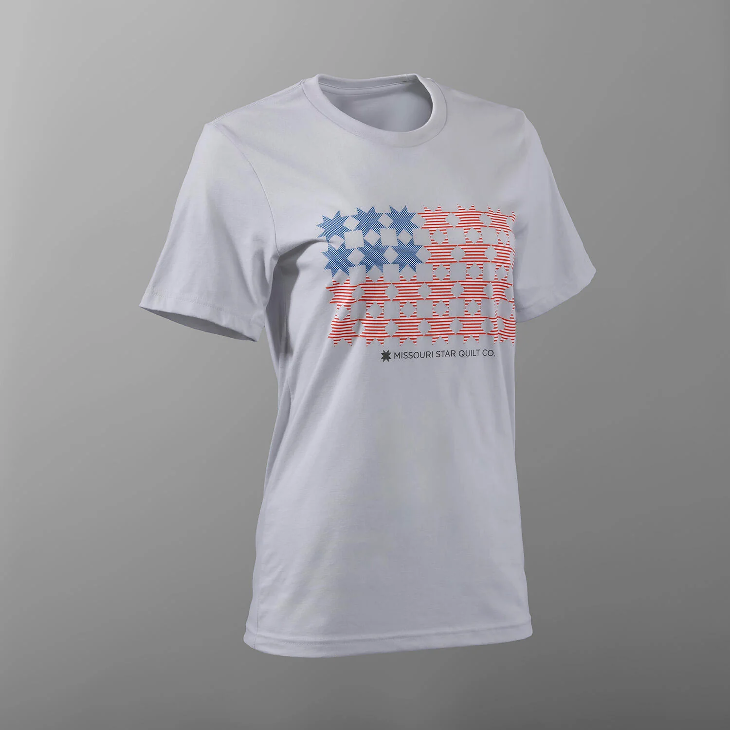 Missouri Stars & Stripes T-shirt - Heather Silver - 3XL - Image 5