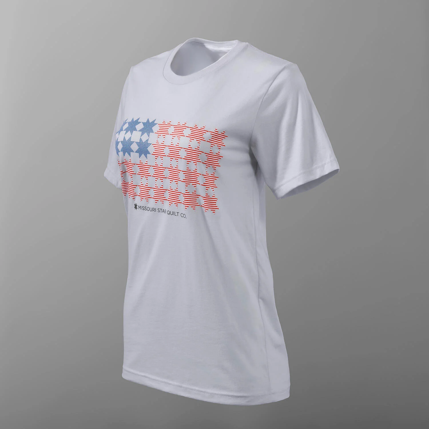 Missouri Stars & Stripes T-shirt - Heather Silver - XL - Image 3