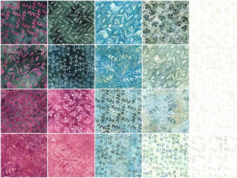 Misty Mornings Batiks Fat Quarter Bundle - Image 3