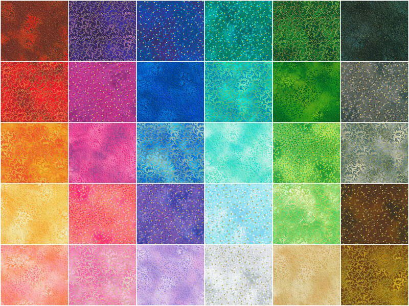Mixed Metallics Fat Quarter Bundle - Image 3