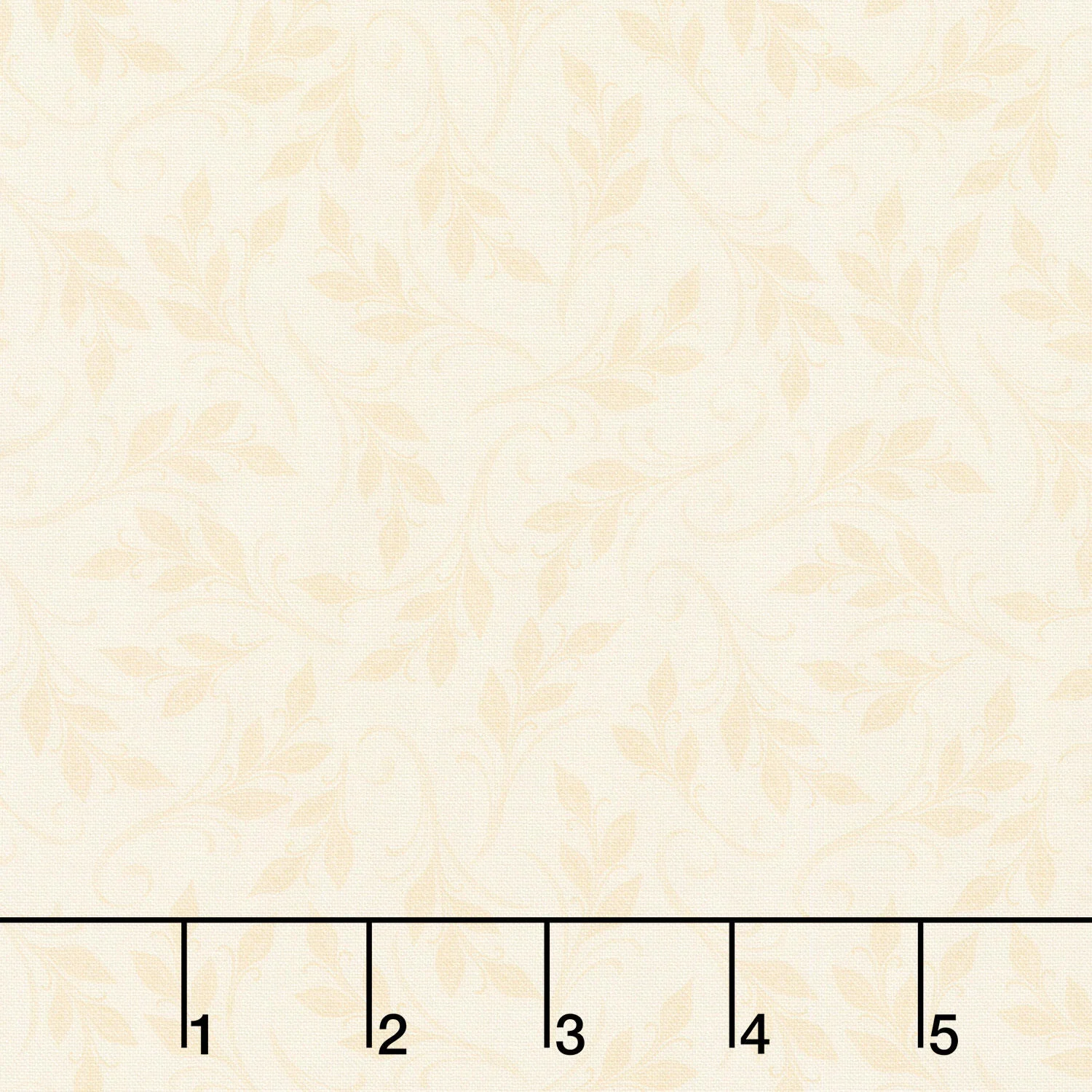 Monarch Meadow - Tonal Leaves Cream Yardage