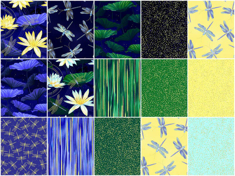 Moonlight Serenade Favorites 10" Squares - Image 3