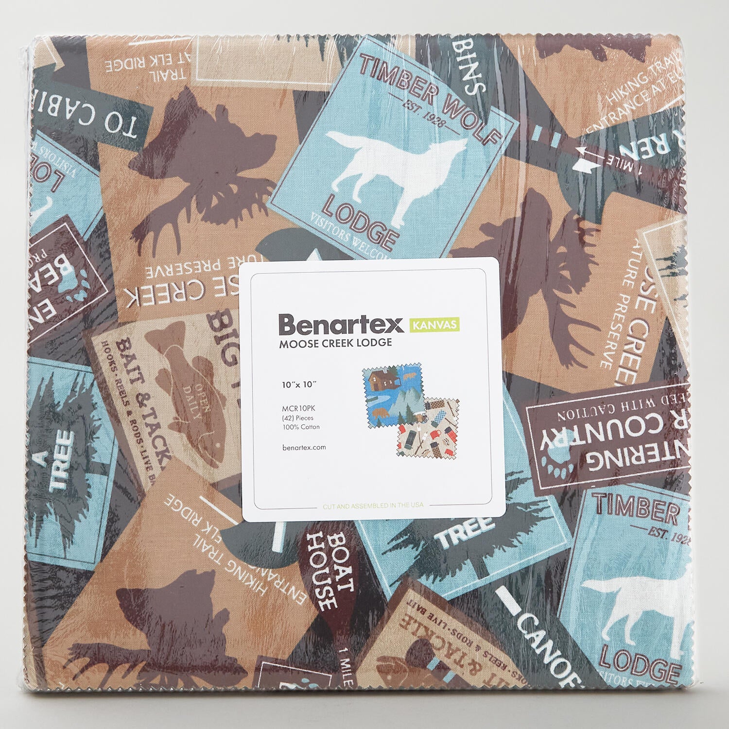 Moose Creek Lodge Favorites 10" Squares - Image 2