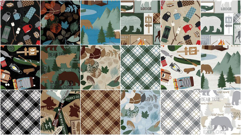 Moose Creek Lodge Favorites 10" Squares - Image 3