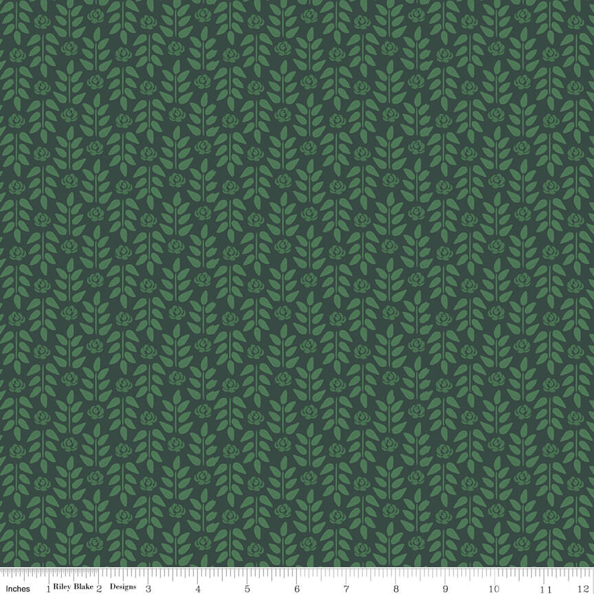 Morning Meadow - Stems - Green