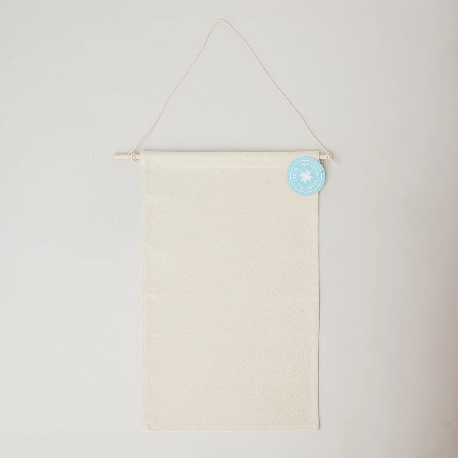 MSQC Blank Craft Base: 11.5" x 18" Natural Canvas Banner - Rectangle