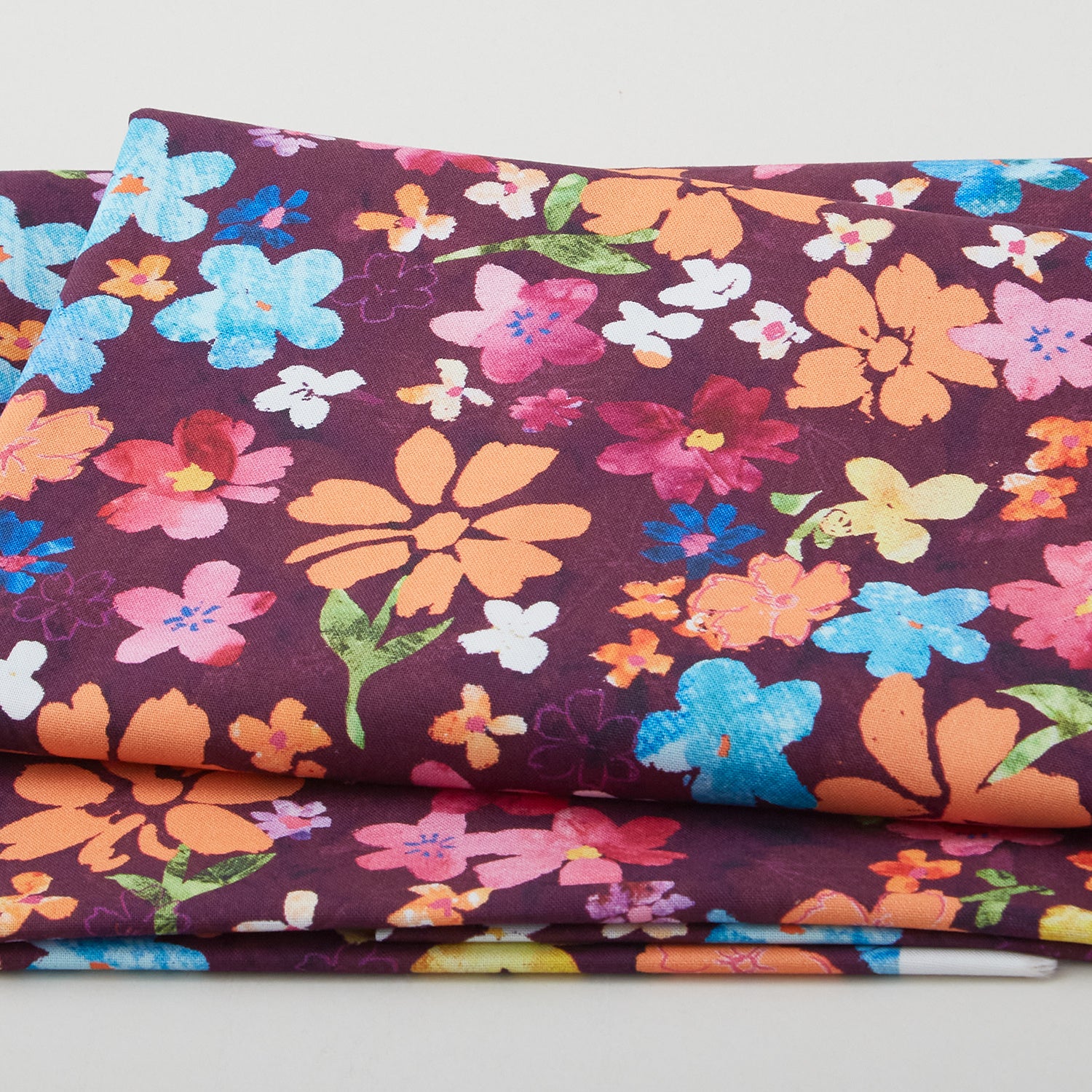 Nature's Contours - Floral Multi 2 Yard Cut