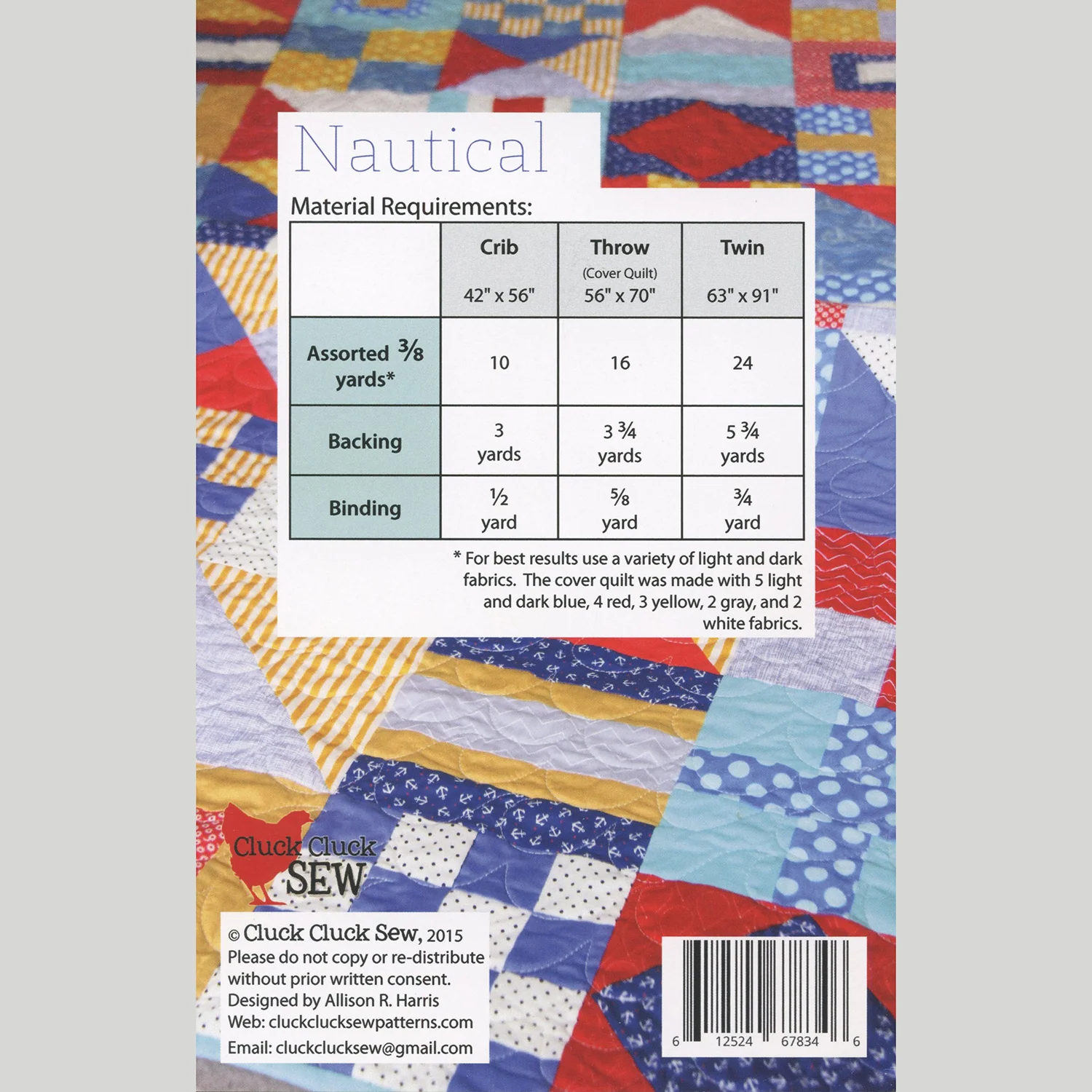 Nautical Quilt Pattern - Image 2