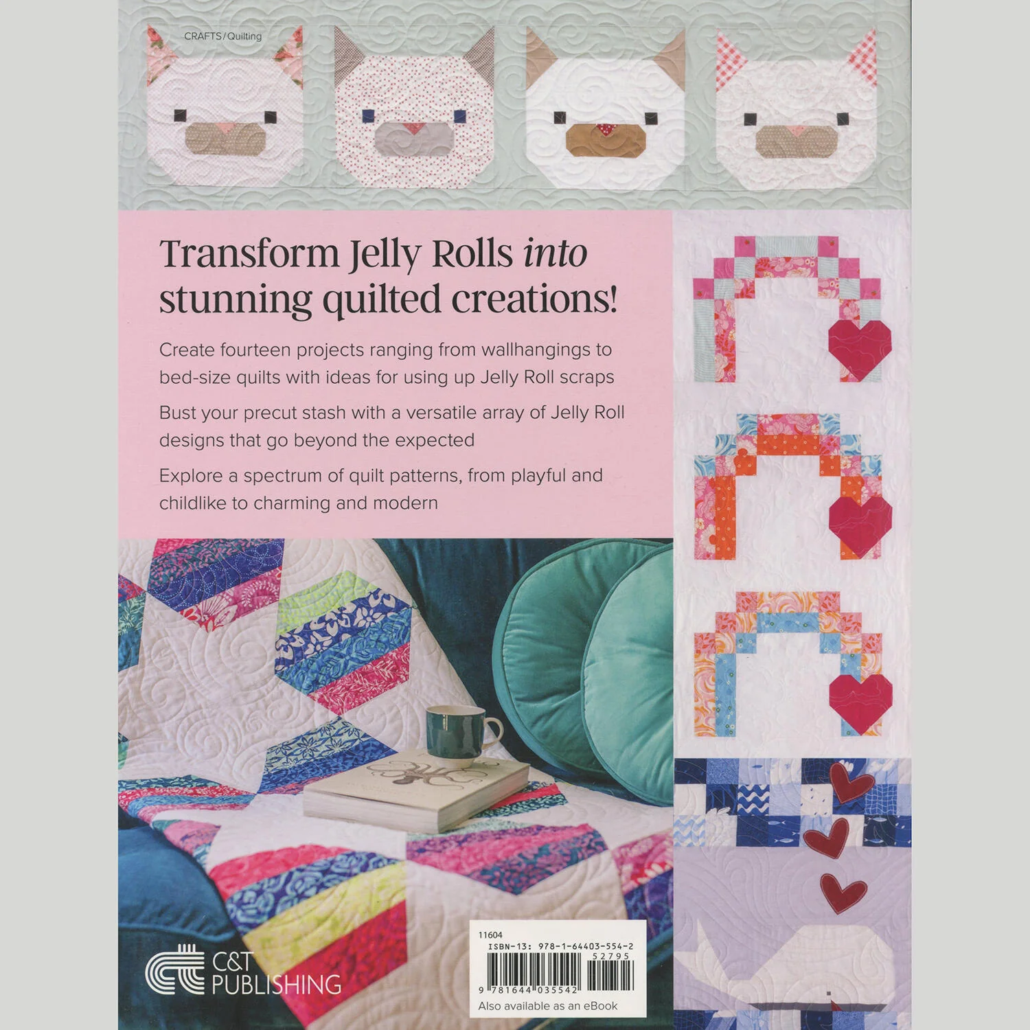 Not-Your-Typical Jelly Roll Quilts Book - Image 2