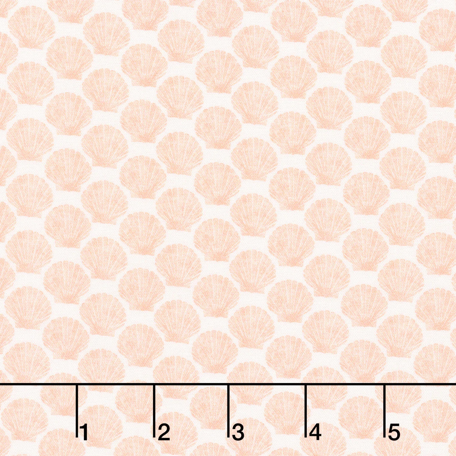 Ocean Life - Shell Coral Yardage