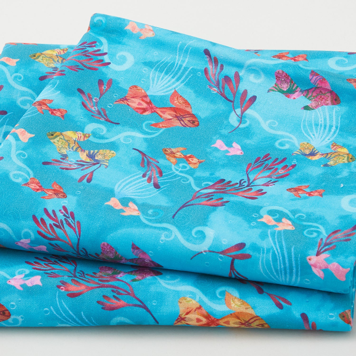 Oceanica Favorites - Fish Teal 2 Yard Cut