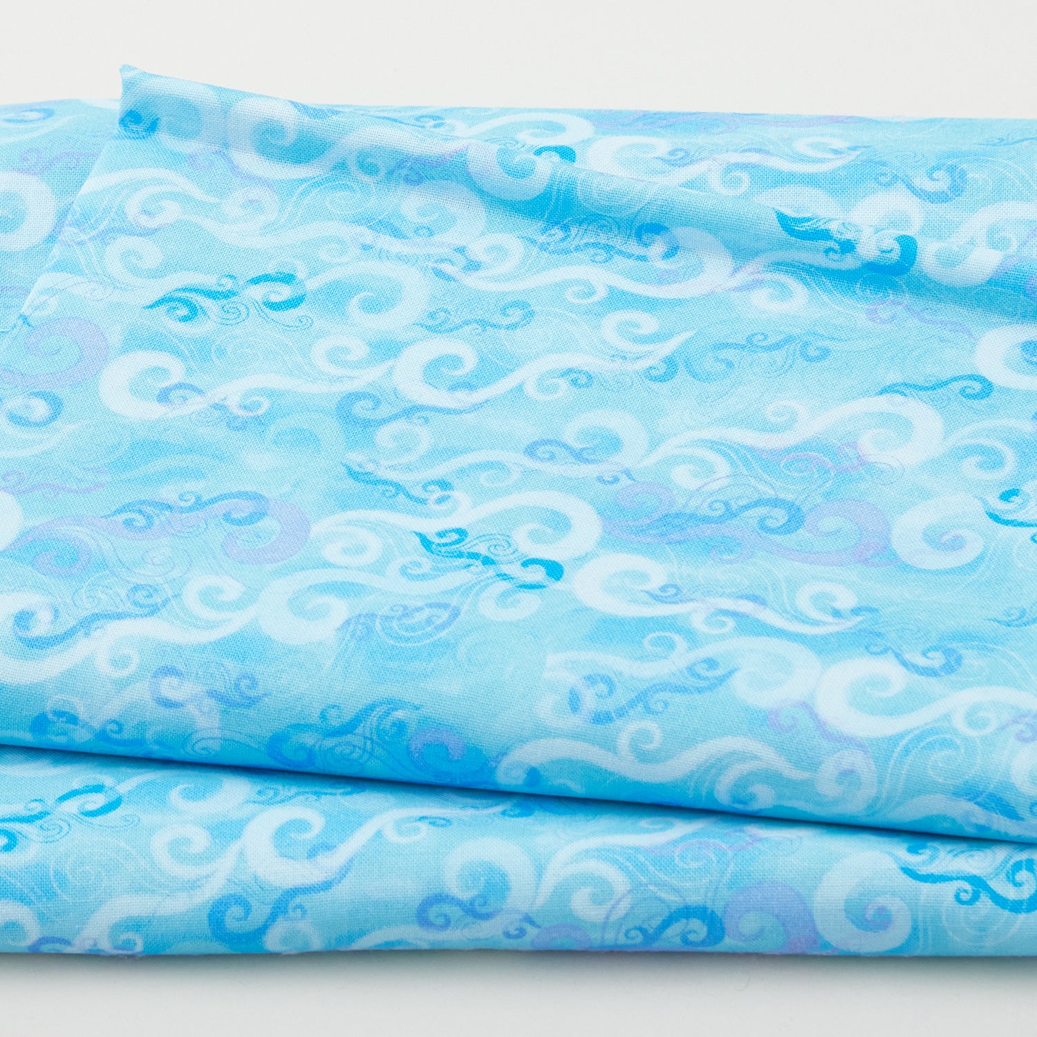 Oceanica Favorites - Waves Sky 2 Yard Cut