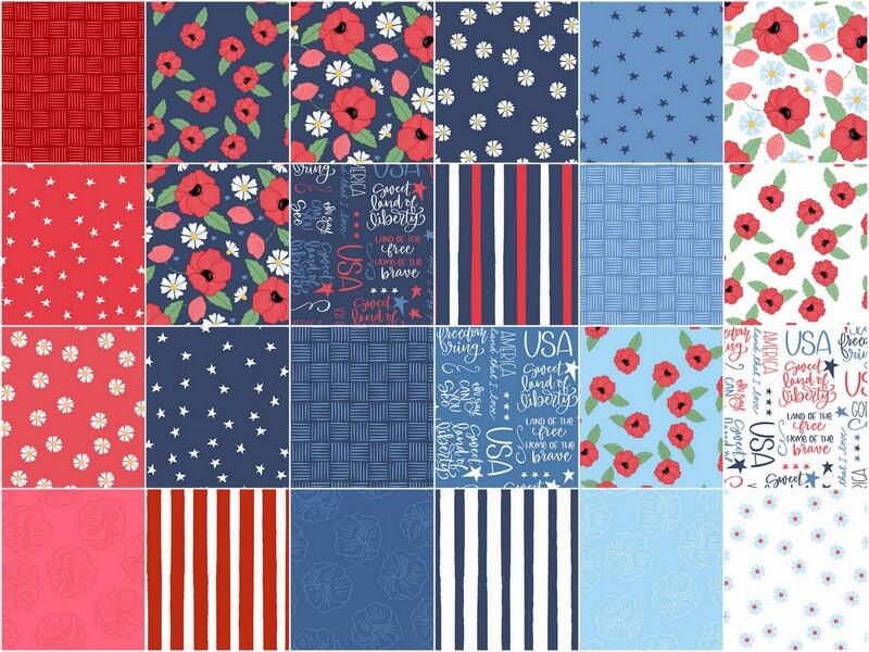 Oh Say Can You Sew Fat Quarter Bundle - Image 3