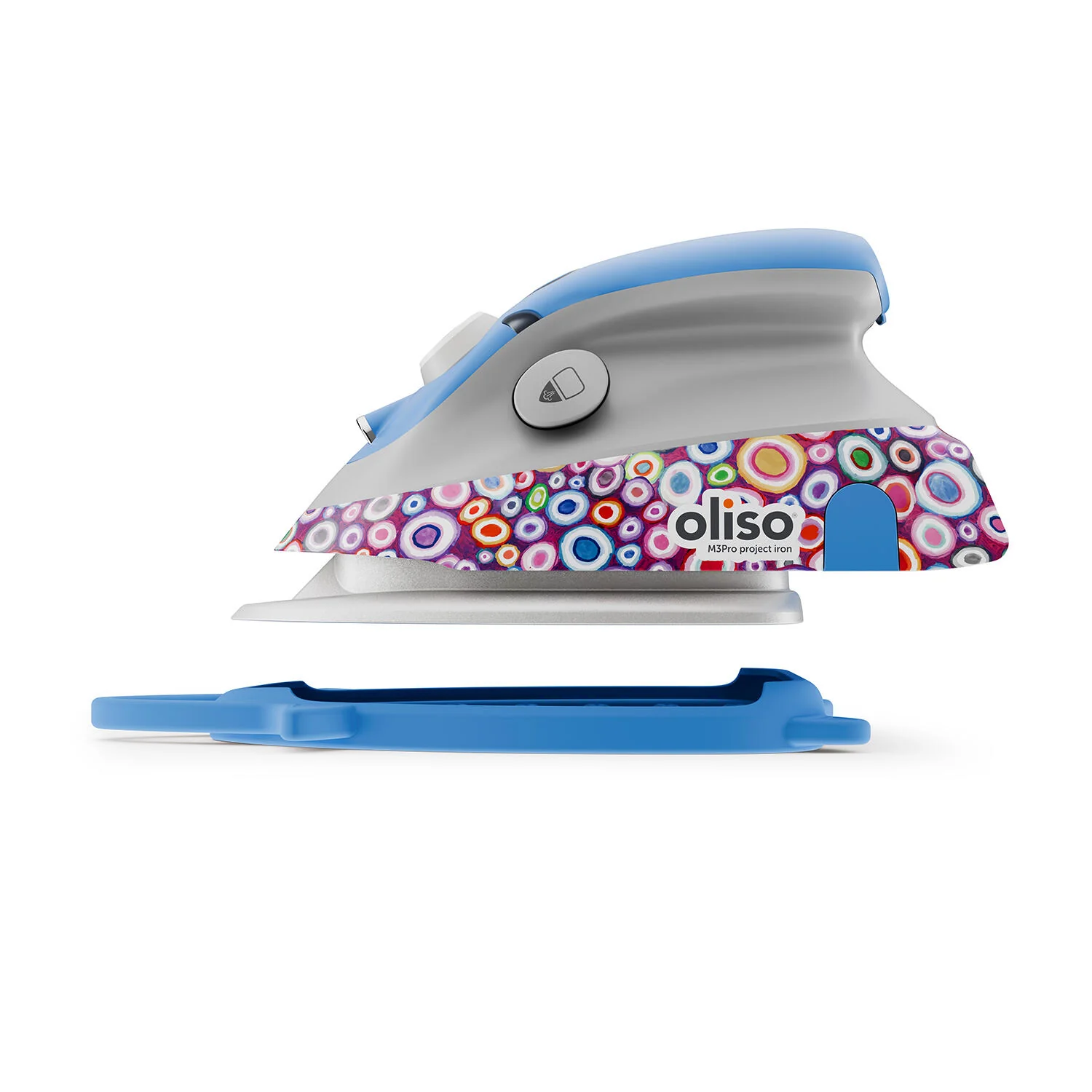 Oliso Kaffe Fassett M3PRO Mini Project Iron with Trivet - Image 4