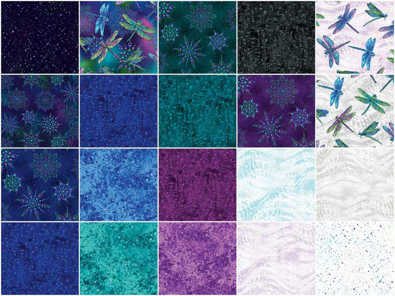 On Dragonfly Wings Fat Quarter Pearlized Bundle - Image 3