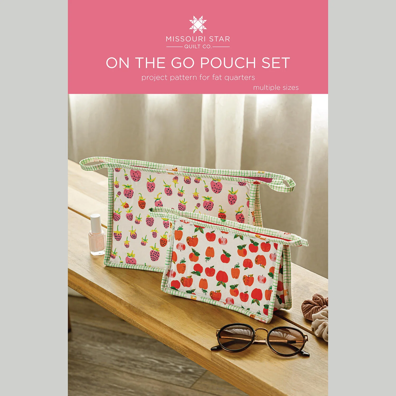 On the Go Pouch Set Pattern by Missouri Star