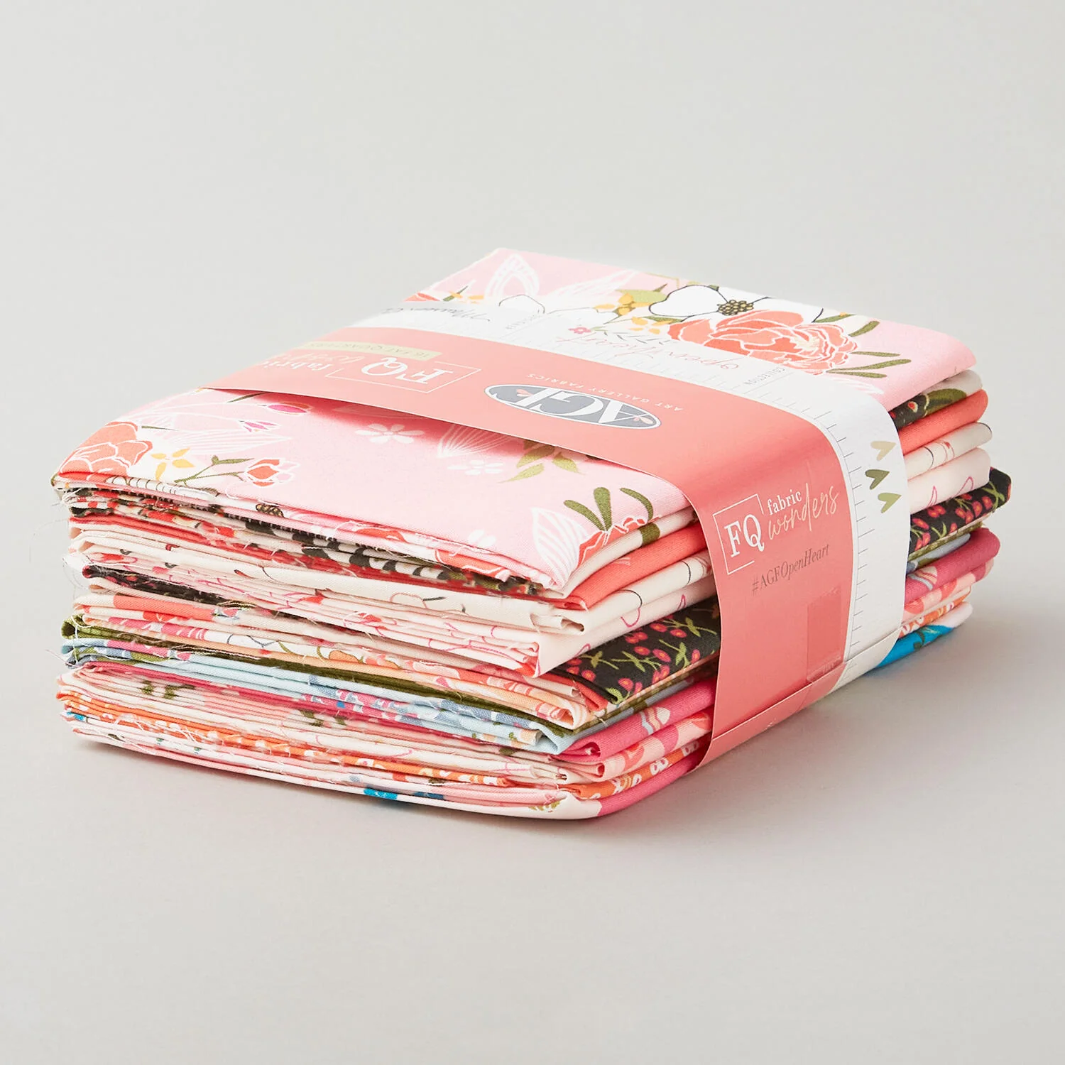 Open Heart - FQ Fabric Wonders Favorites - Fat Quarter Bundle 16 Pc - Image 2