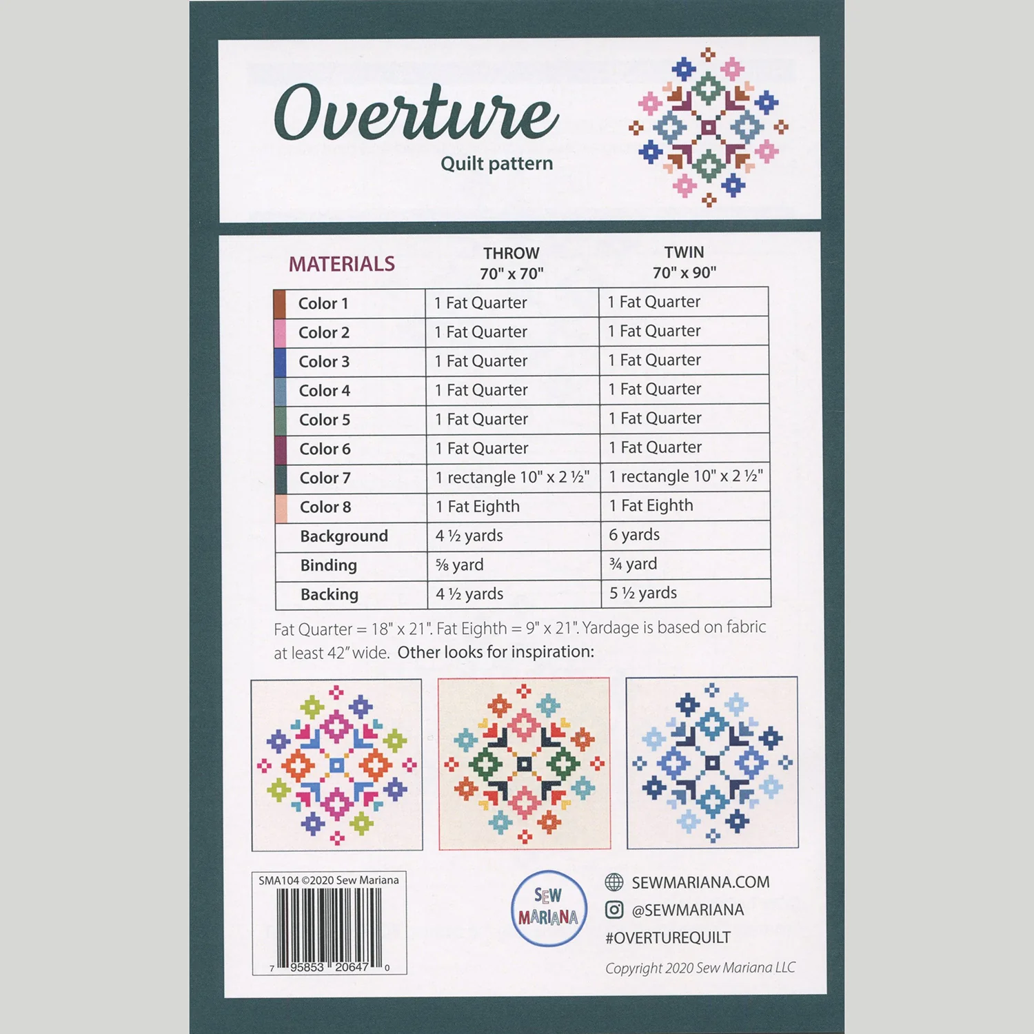 Overture Quilt Pattern - Image 2