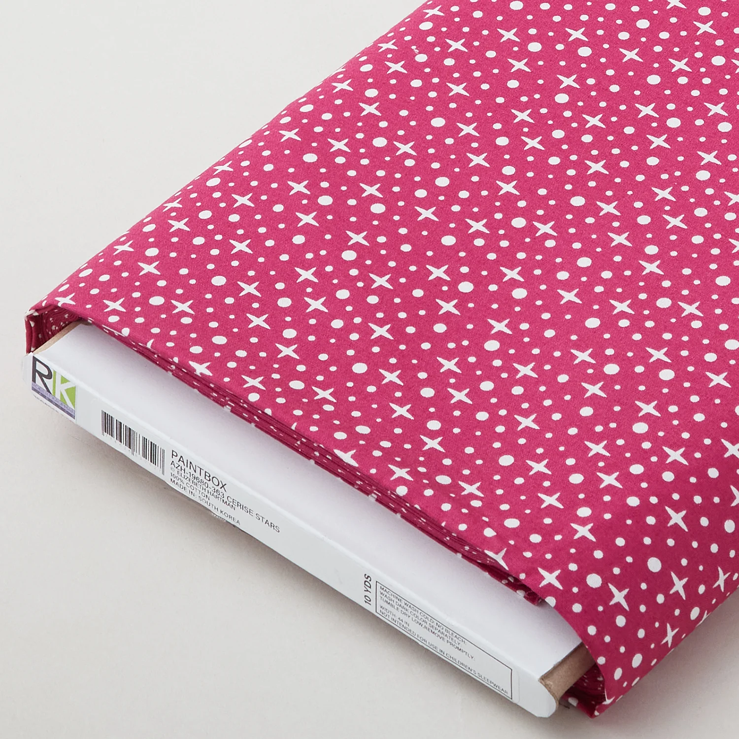 Paintbox - Cerise Stars 10 Yard Bolt