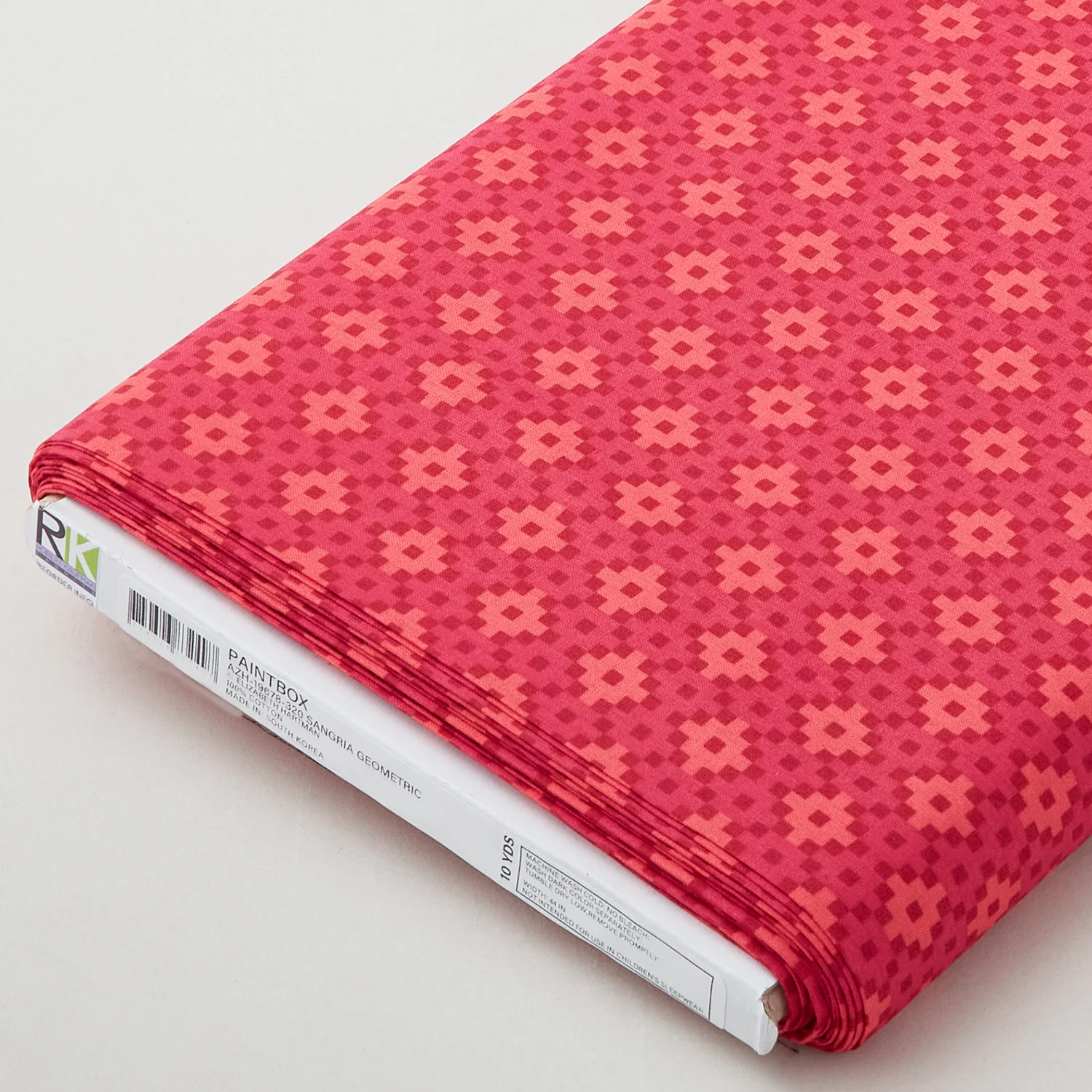 Paintbox - Sangria Geometric 10 Yard Bolt