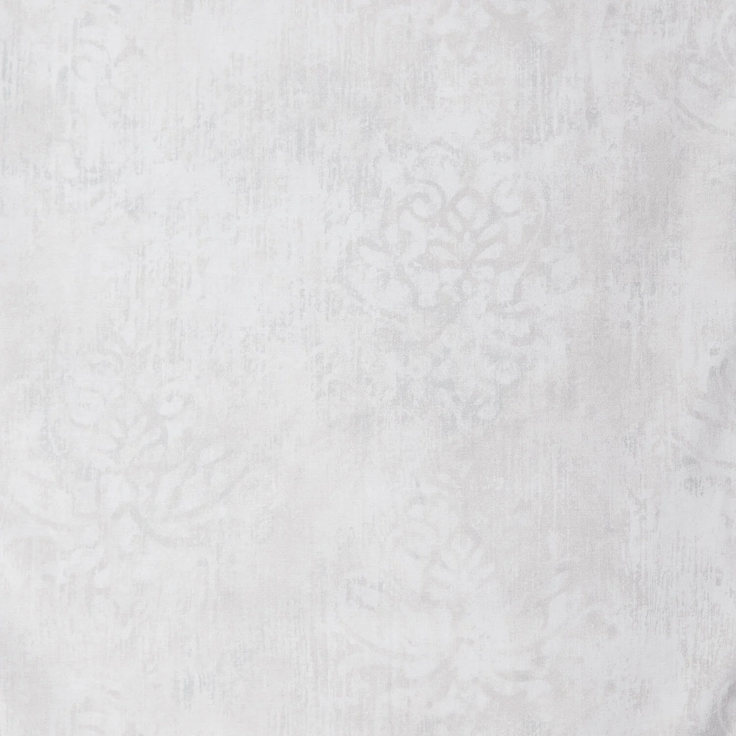 Palazzo 108" - Distressed Damask Light Grey Wide 3 Yard Cut - Image 2