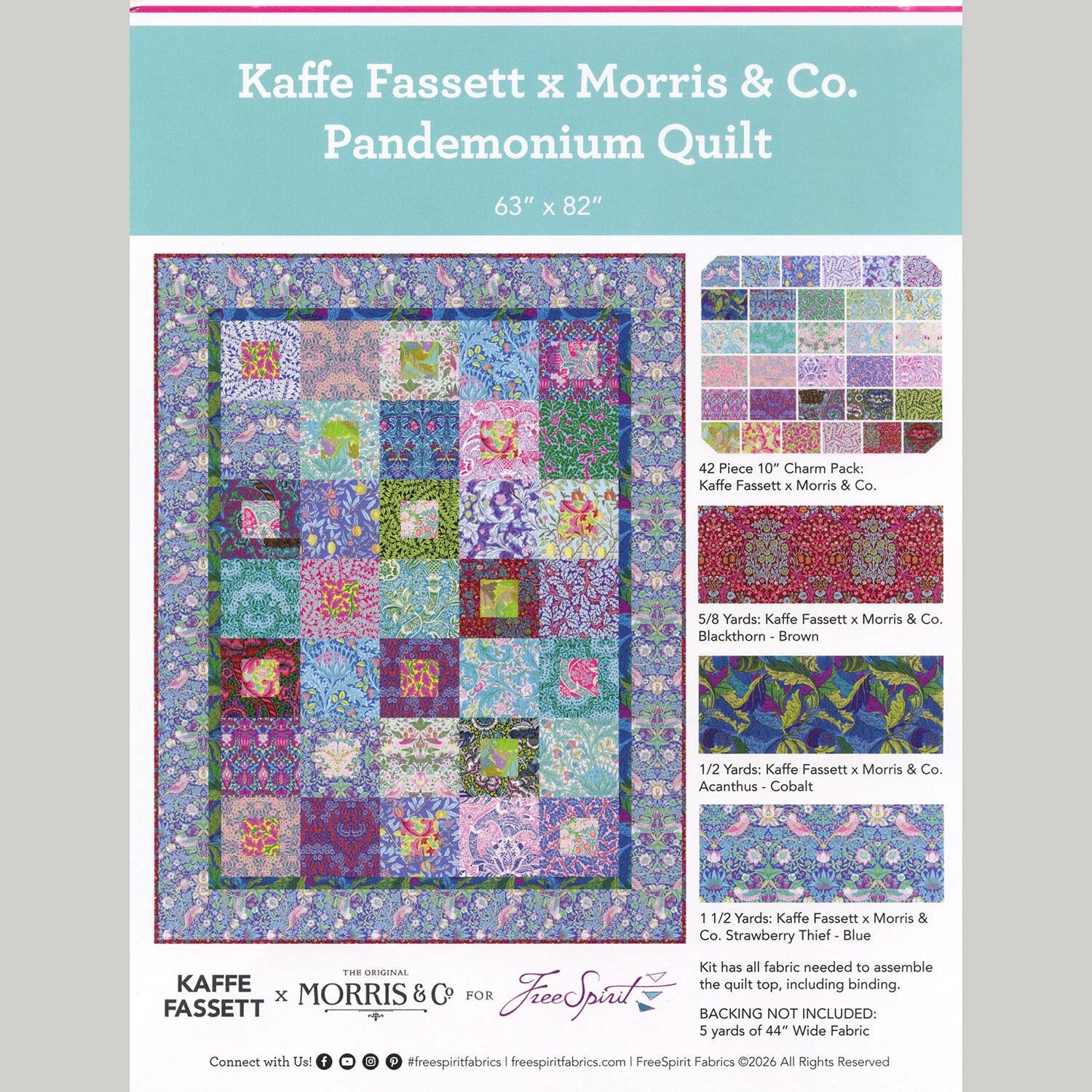 Pandemonium Quilt Kit - Image 3