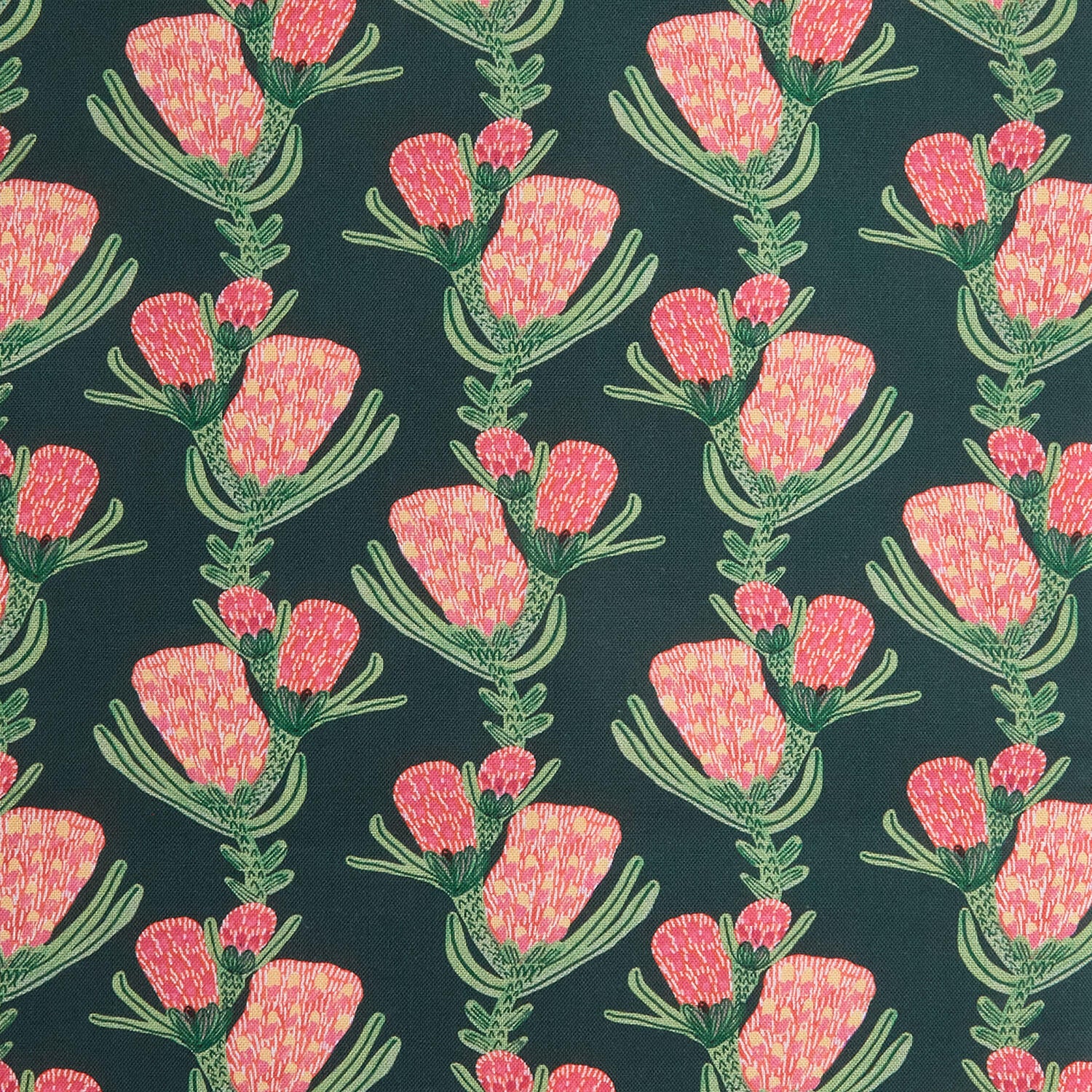 Paradise Bloom - Banksia Trail Fern Digitally Printed 2 Yard Cut - Image 2