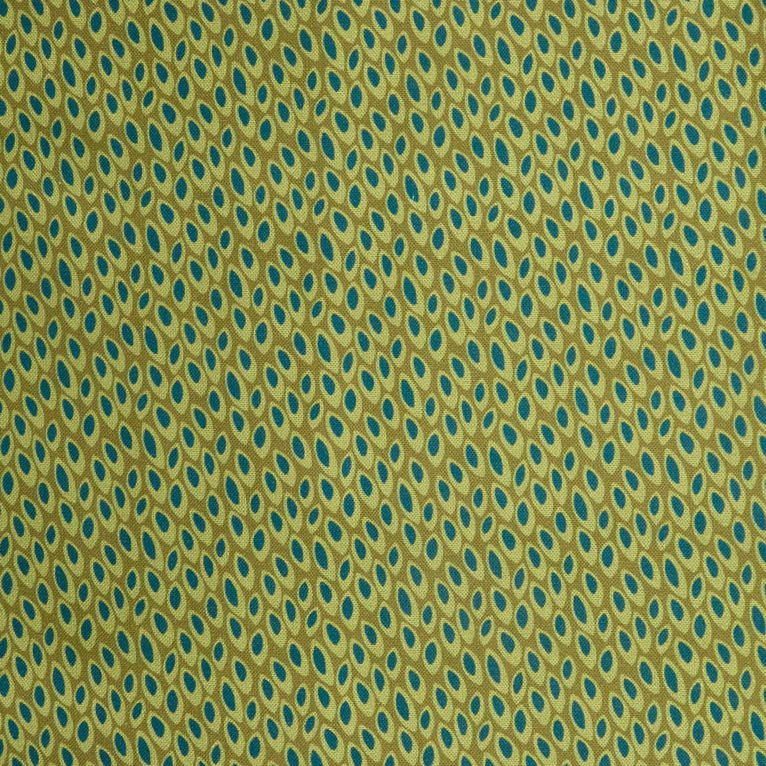 Paradise Bloom - Petite Petals Olive Digitally Printed 2 Yard Cut - Image 2