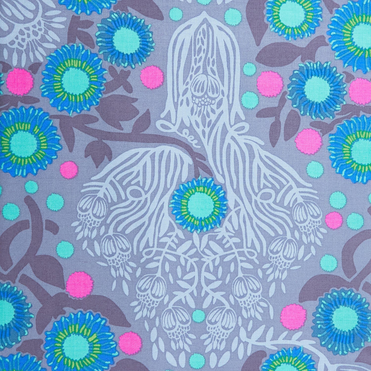Passion Flower - Imposter Medieval 2 Yard Cut - Image 2