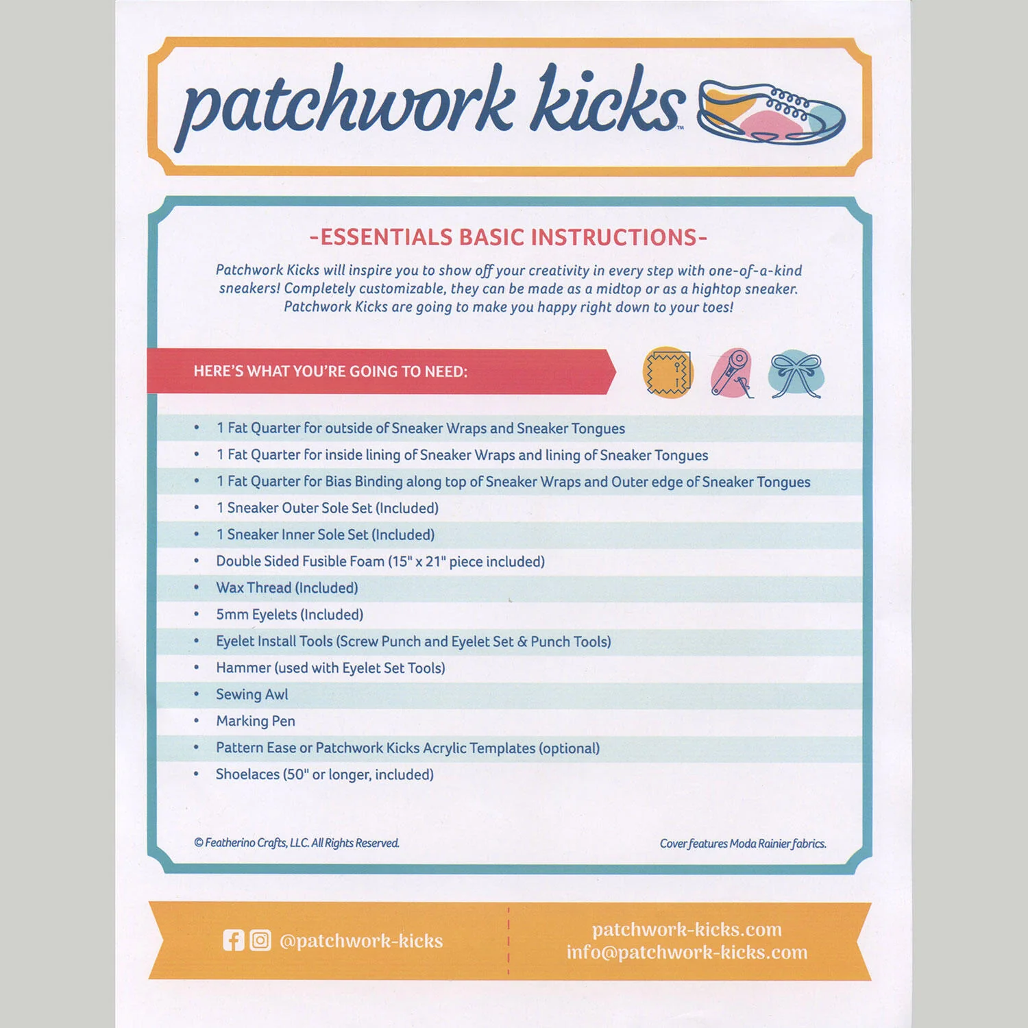 Patchwork Kicks Essentials Kit Size 7 - Image 6
