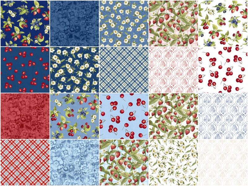 Patchwork Picnic 10" Squares - Image 3