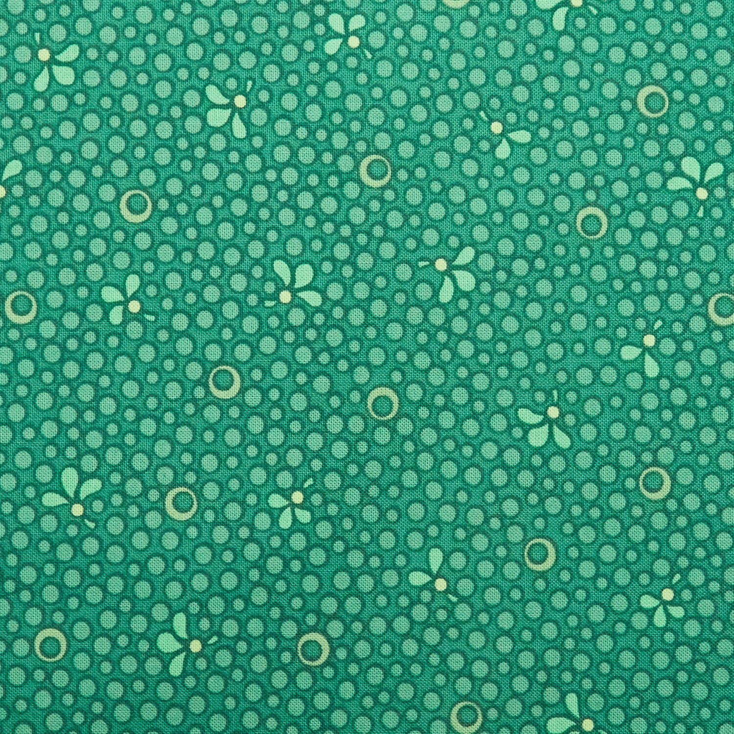 Peace on Earth - Dots Forest 2 Yard Cut - Image 2