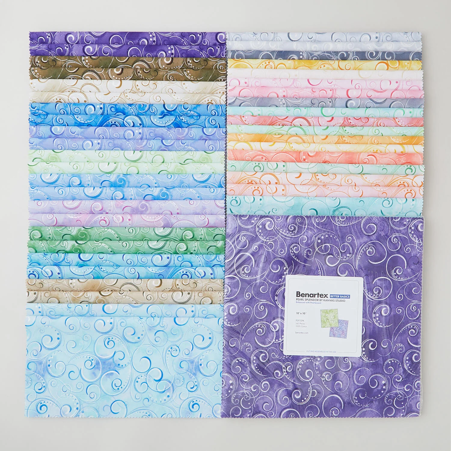 Pearl Splendor Favorites 10" Squares