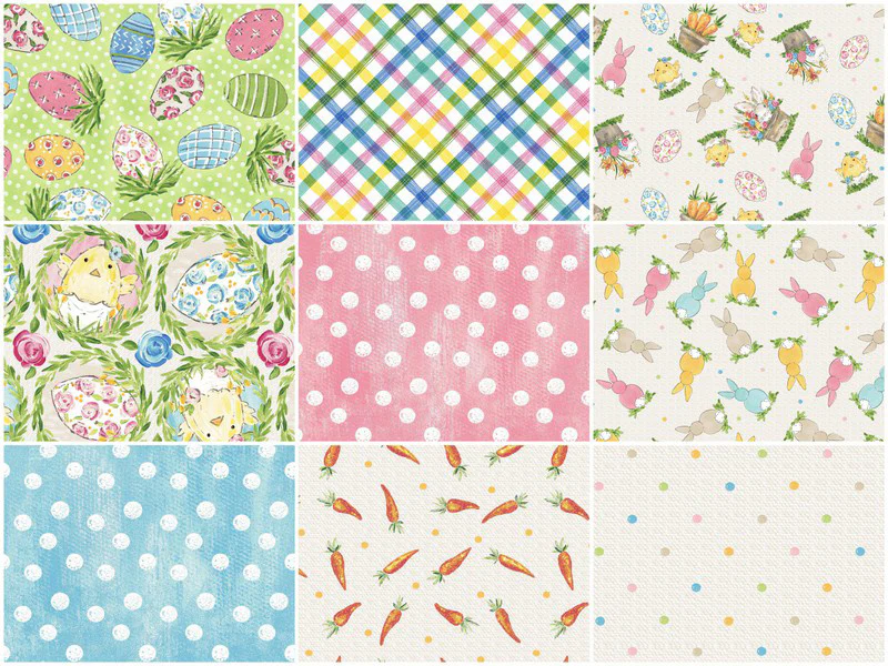 Peek a Boo Bunnies Fat Quarter Bundle - Image 3
