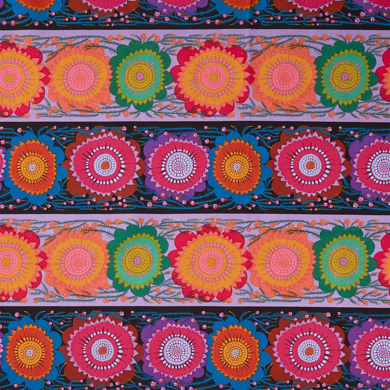 Perennial Borders - Line Dance Moonlight Yardage