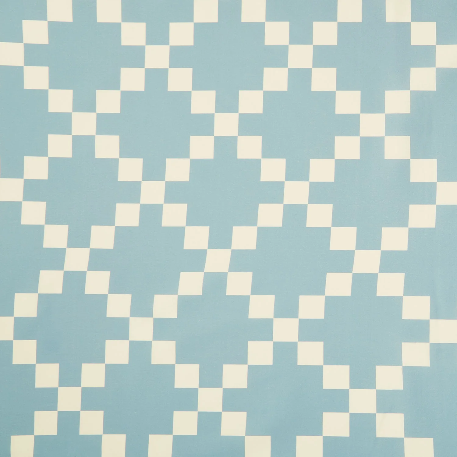 Perfect Points - Nine Patch Cheater Print Blue Yardage