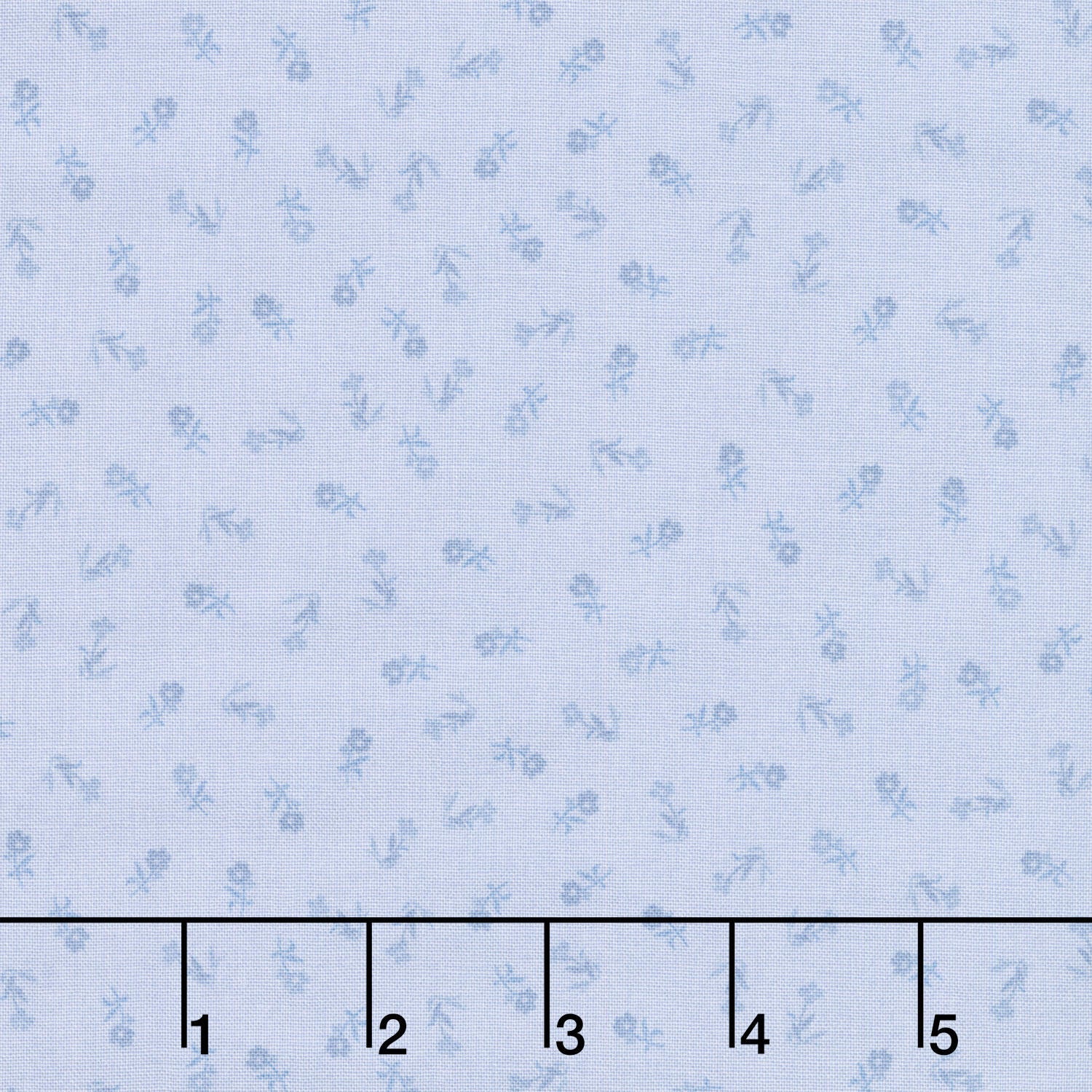 Petite Fleur - Sprig Blue Yardage